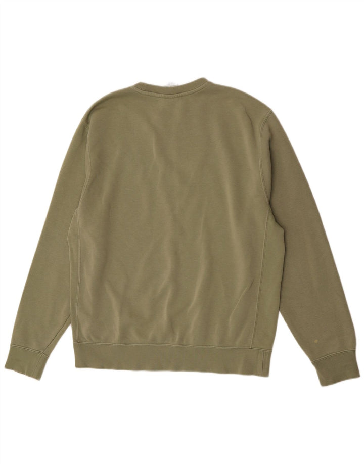 Męska bluza dresowa Nike, średnia, zielona, bawełniana, sportowa