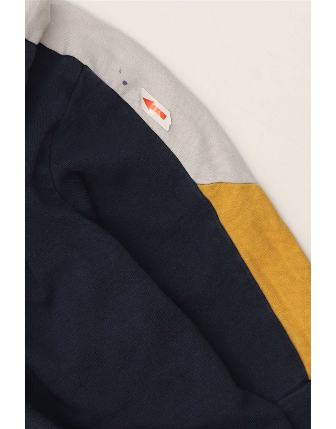 Męska bluza dresowa Jack & Jones, średnia, granatowa, bawełniana w bloki kolorów