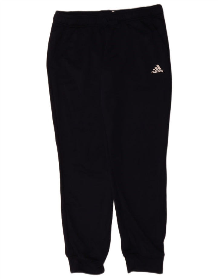 Damskie spodnie dresowe Adidas Joggers UK 16 Large Granatowe sportowe