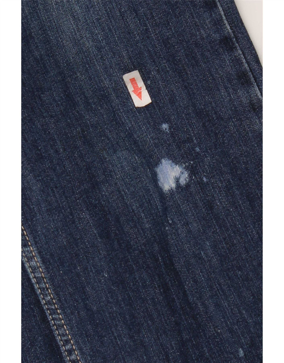 Damskie jeansy Levi's 524 Straight W29 L32 Niebieskie bawełniane