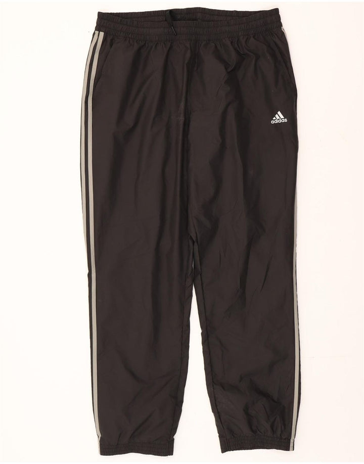 Adidas Męskie spodnie dresowe Joggery 2XL Czarny poliester