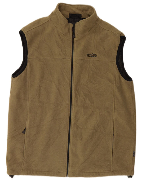 Męska kamizelka polarowa High Colorado UK 42 XL, poliester khaki