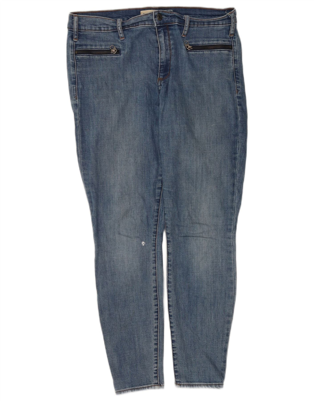 Damskie jeansy skinny Gap W30 L27 Niebieskie, bawełniane