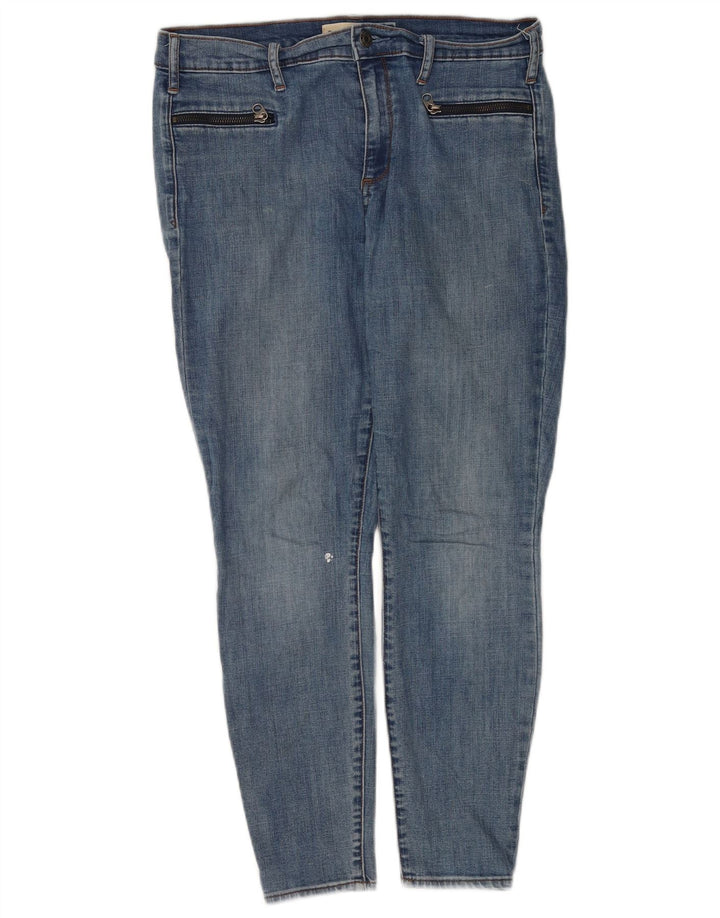 Damskie jeansy skinny Gap W30 L27 Niebieskie, bawełniane