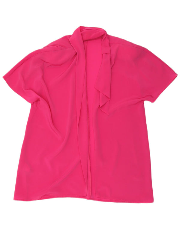Vintage damska marynarka z krótkim rękawem i długim rękawem IT 43 średni róż