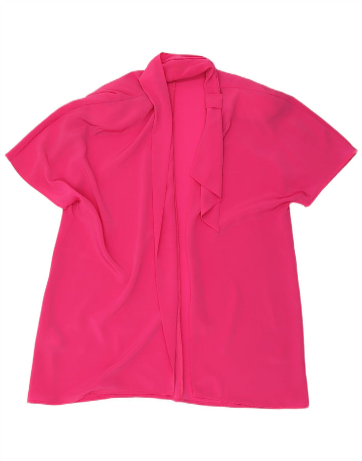 Vintage damska marynarka z krótkim rękawem i długim rękawem IT 43 średni róż