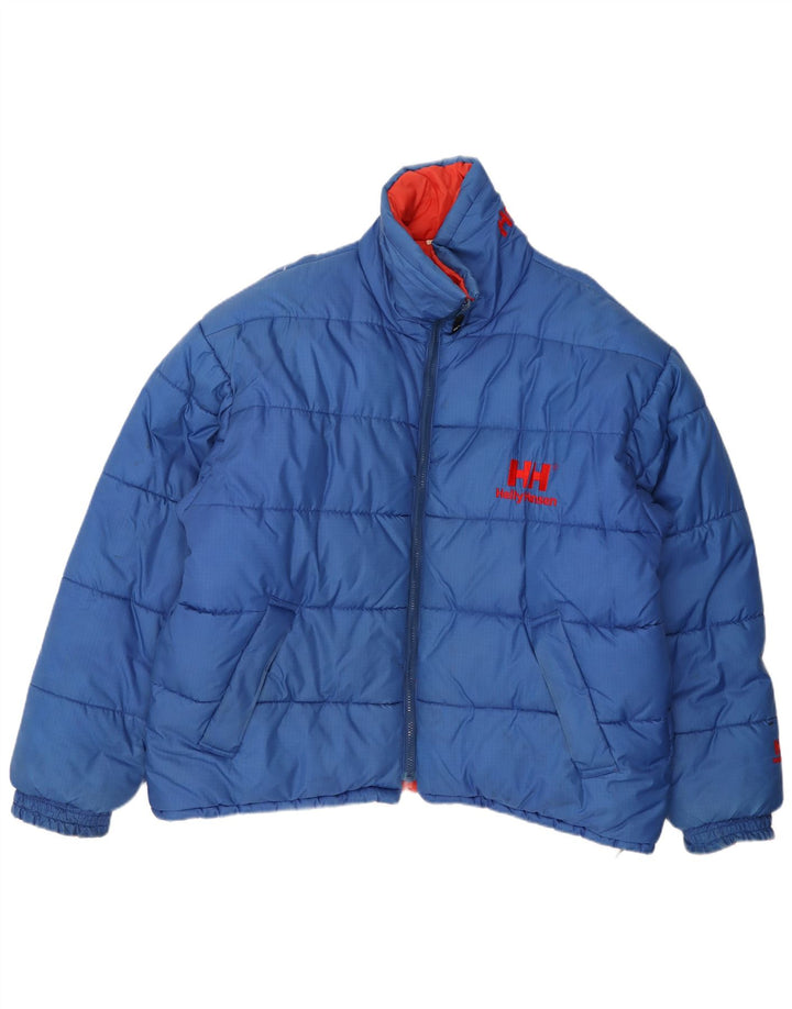 Męska ocieplana kurtka Helly Hansen UK 42 XL, niebieski nylon
