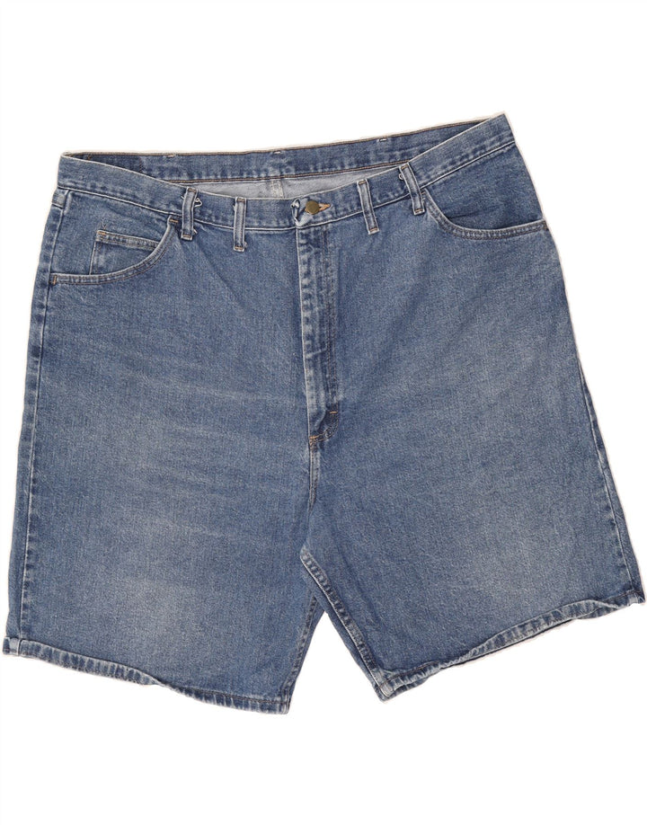 WRANGLER Mens Denim Shorts W46 3XL Blue Cotton Vintage Wrangler and Second-Hand Wrangler from Messina Hembry 