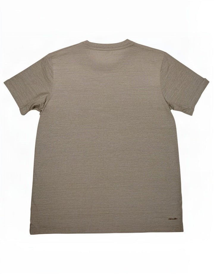 Adidas Męski T-shirt Climalite Top Średni Szary Poliester