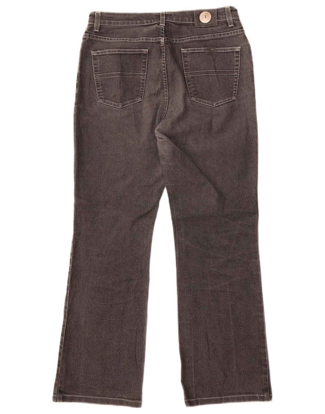 Damskie jeansy Bootcut Trussardi W30 L29 Szara bawełna