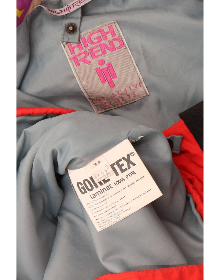 Męska kurtka narciarska Gore-Tex Vintage UK 38, poliamid w kolorze średniej czerwieni