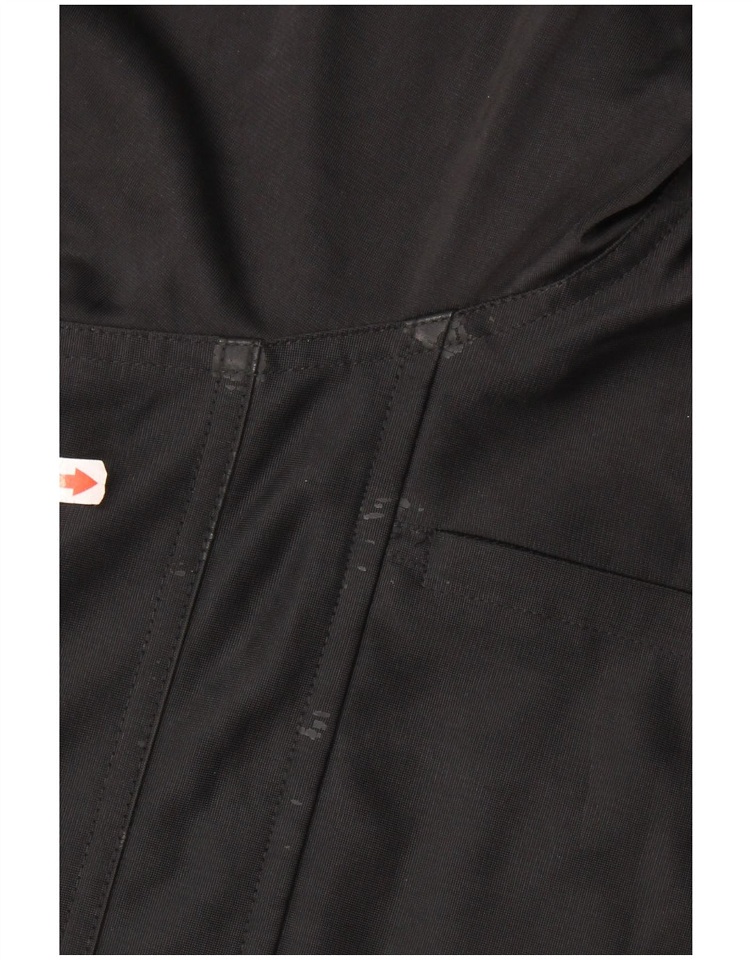 Damska bluza dresowa oversize z kapturem ADIDAS UK 14, duża czarna