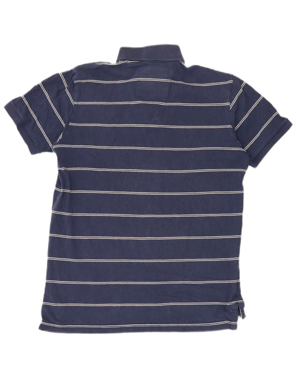 Męska koszulka polo Abercrombie & Fitch XL, bawełniana w granatowe paski