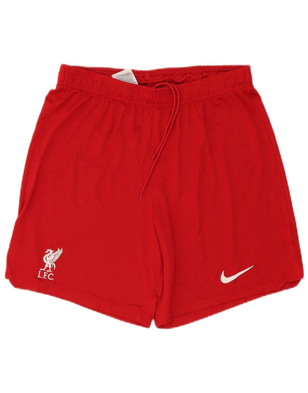 Męskie spodenki sportowe Nike Liverpool Slim Fit XL, czerwone, poliestrowe