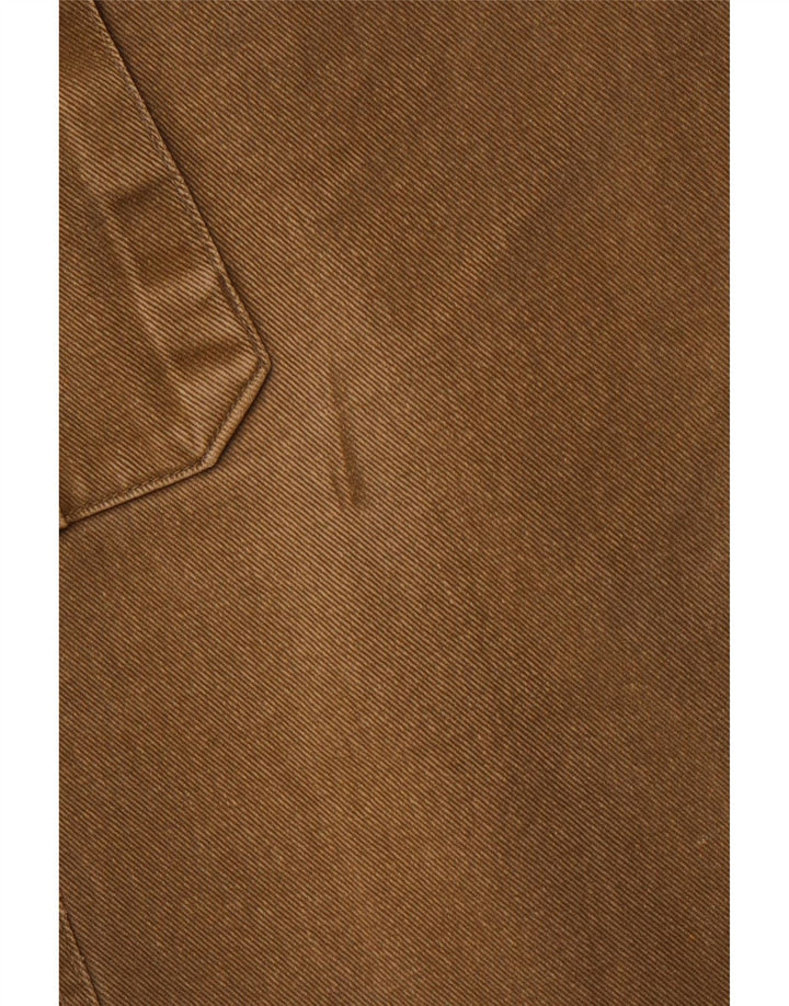 Męskie proste spodnie cargo w stylu vintage, EU 52 XL W36 L30, bawełna khaki