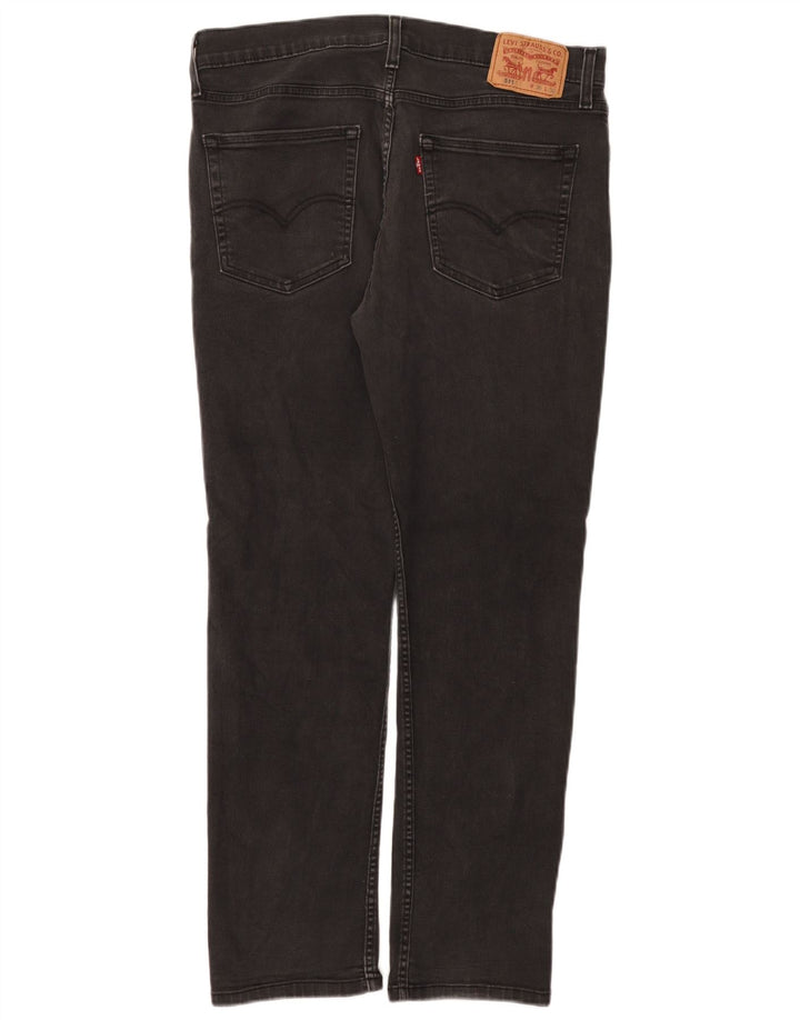 Męskie jeansy Levi's 511 Slim W36 L30 Czarna bawełna