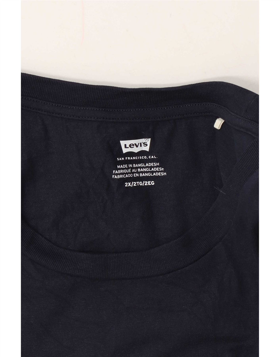 Męski T-shirt z grafiką Levi's Top 2XL Granatowy