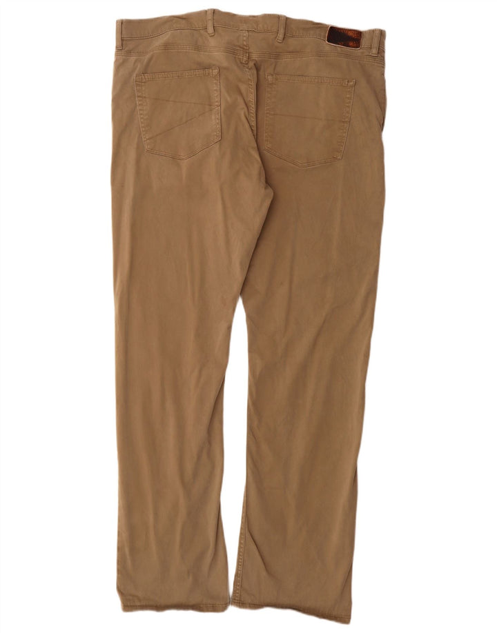 Spodnie męskie Marks & Spencer Blue Harbor Bootcut W40 L33 Beżowe