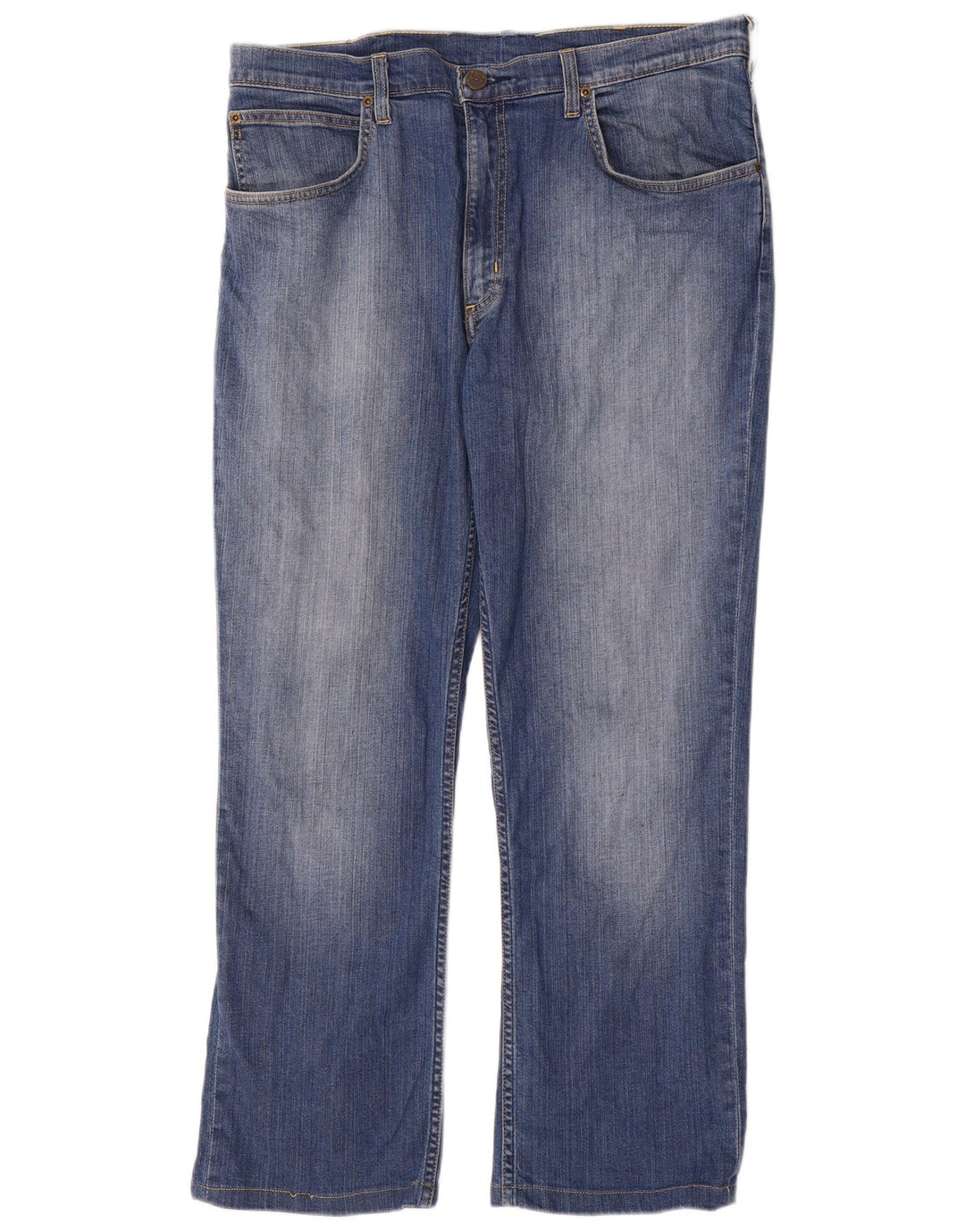 Męskie jeansy Lee Brooklyn Straight W38 L29 Niebieskie bawełniane