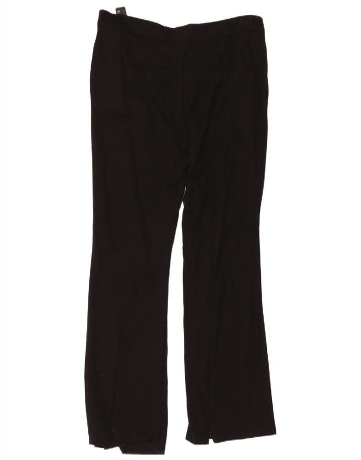 Damskie spodnie Bootcut Massimo Dutti W34 L32 Czarna wiskoza
