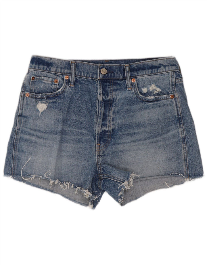 Damskie spodenki jeansowe Gap W30 w kolorze średnioniebieskim, bawełniane