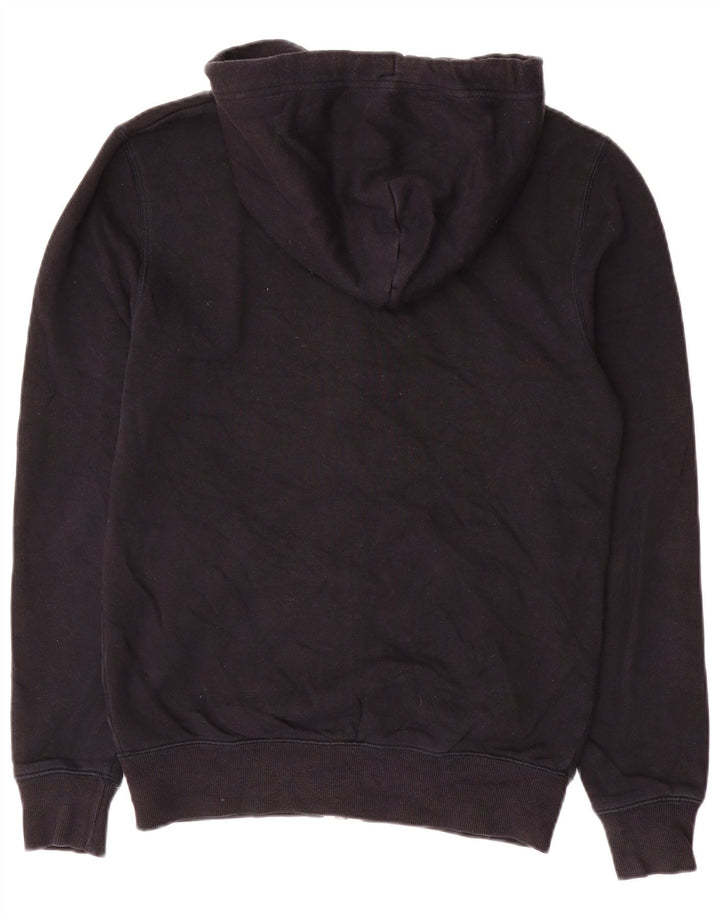 Męski sweter z kapturem i zamkiem błyskawicznym Jack Wills, mały, czarny, bawełniany