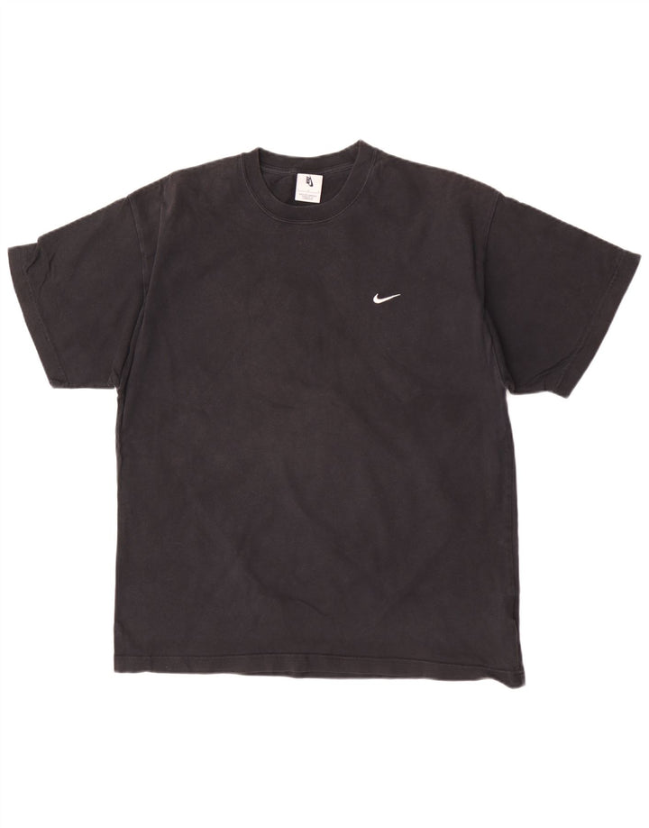 Męski T-shirt Nike, duży, czarny, bawełniany