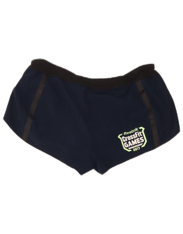 Damskie spodenki sportowe Reebok Cross Fit UK 12/14 w kolorze średnioniebieskim