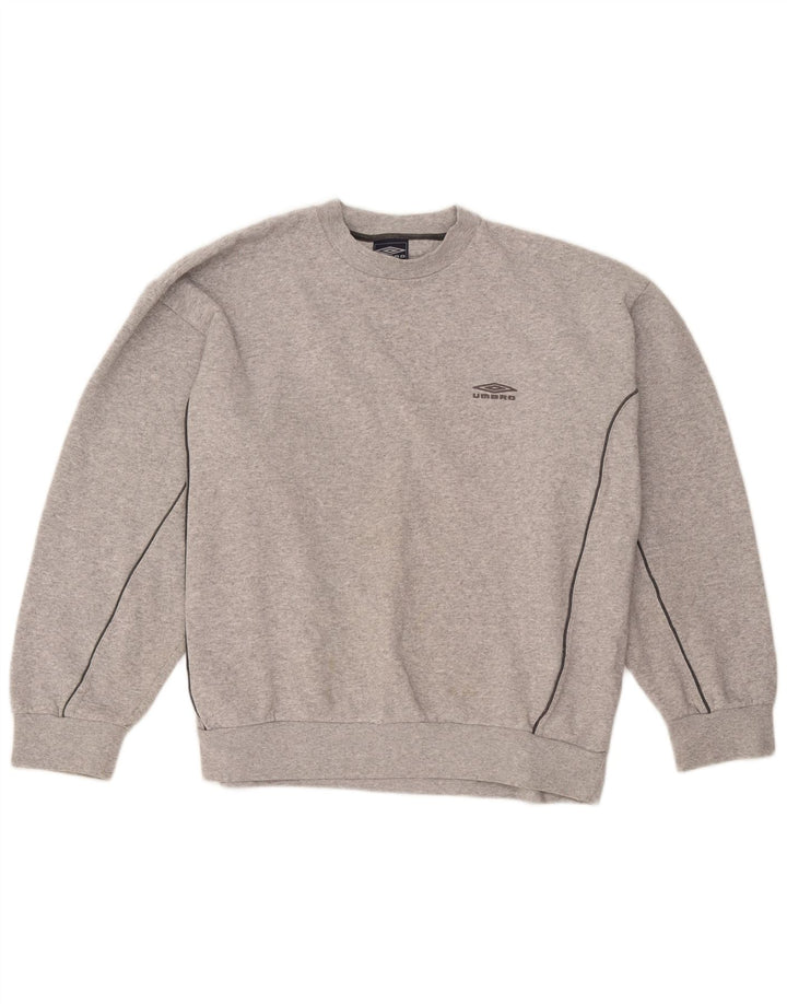 Męska bluza Umbro XL, szara bawełna