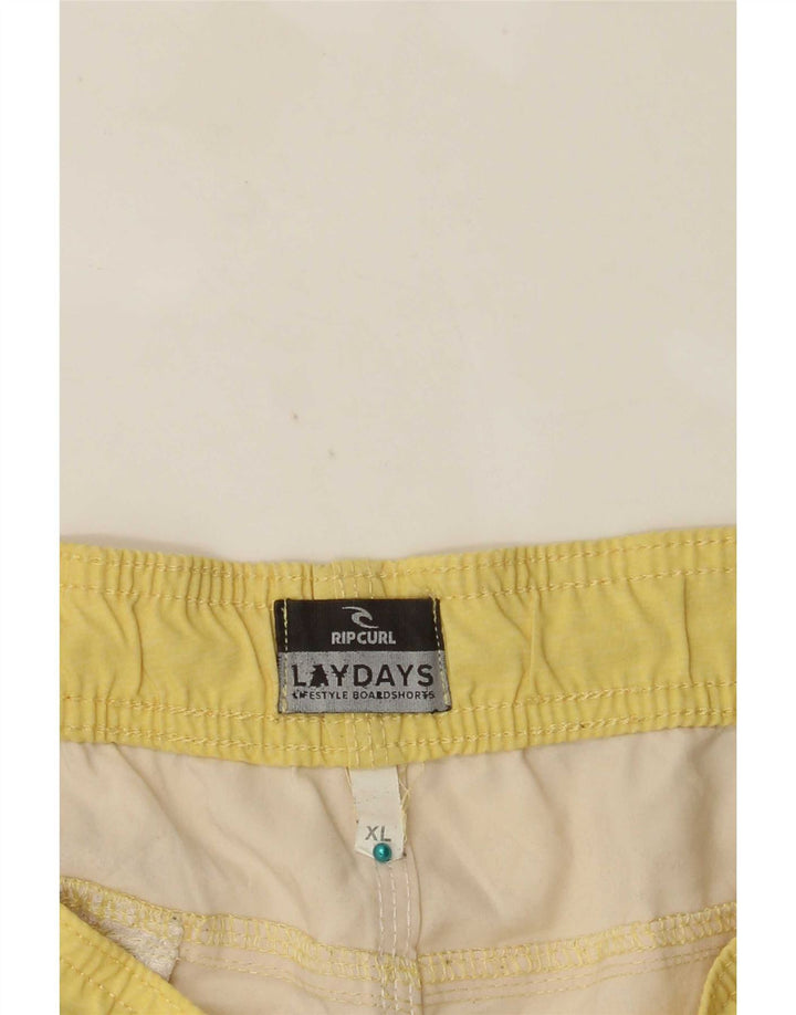 Męskie spodenki kąpielowe Rip Curl XL w kolorze żółtym