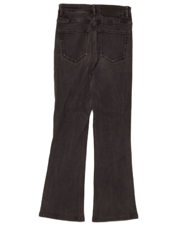 Damskie jeansy rozkloszowane Massimo Dutti EU 34 2XS W24 L24 Szara bawełna