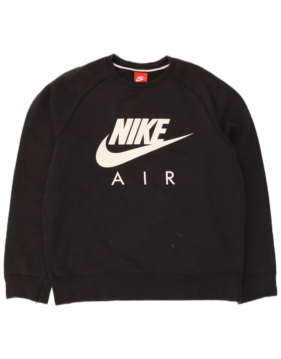 Męski sweter z grafiką Nike, średni czarny