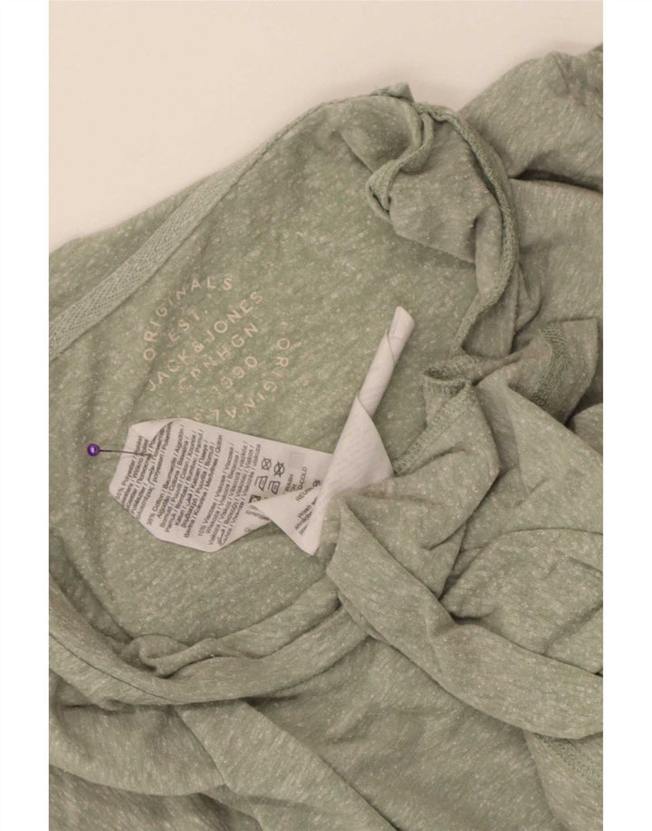 T-shirt męski Jack & Jones, duży, zielony, nakrapiany poliester