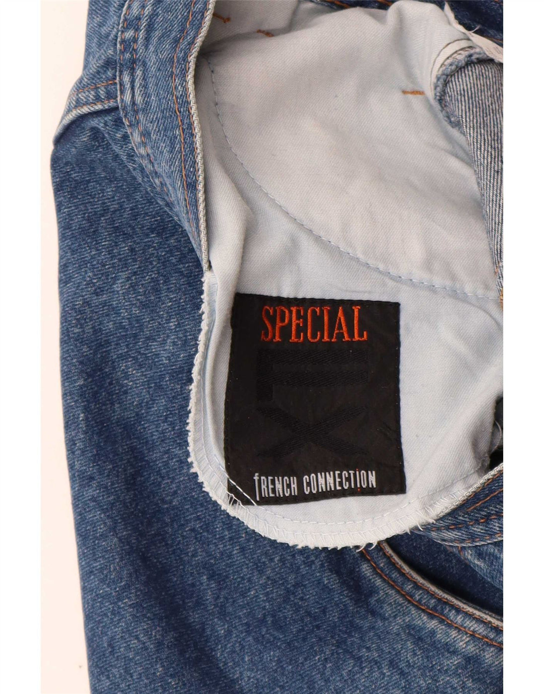 Damska spódnica jeansowa French Connection W26 Small Blue