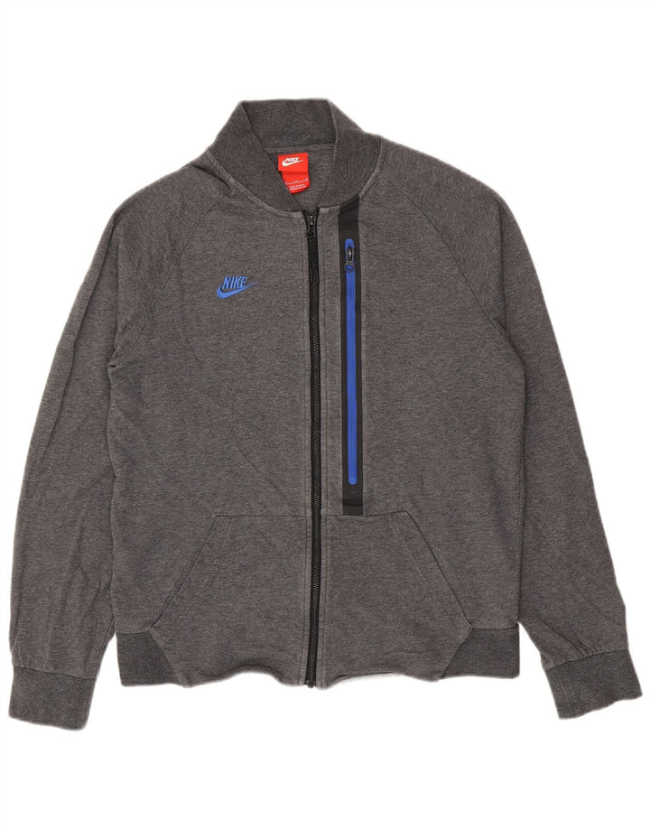 Męska bluza dresowa Nike, średnia szara bawełna