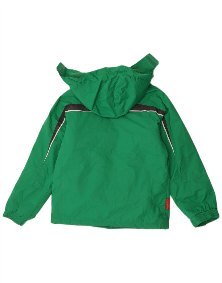 Chłopięca kurtka wiatrówka Mountain Warehouse na 11-12 lat, w kolorze zielonym
