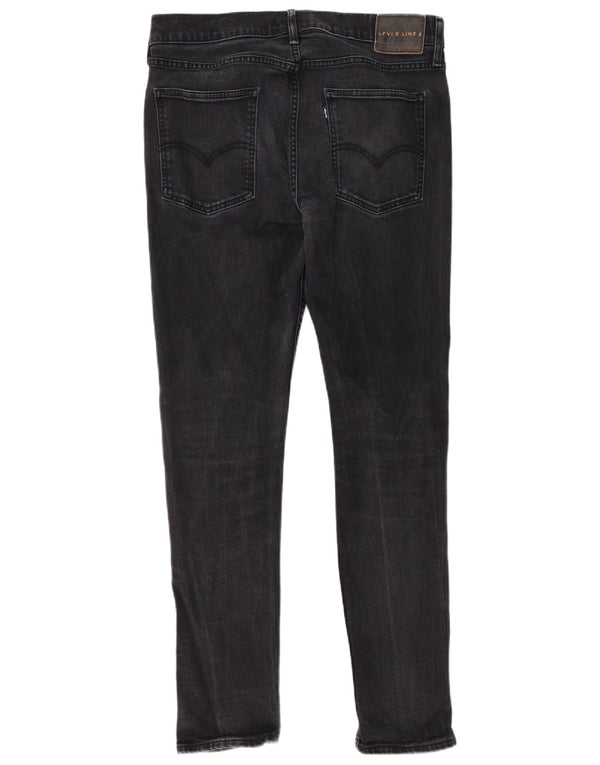 Levi's Mens Slim Jeans W34 L31 Black Cotton