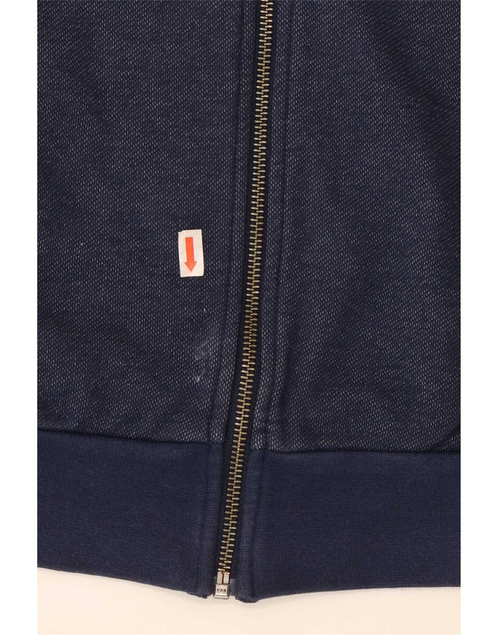 Adidas Męska bluza dresowa, średnia, granatowa, bawełniana
