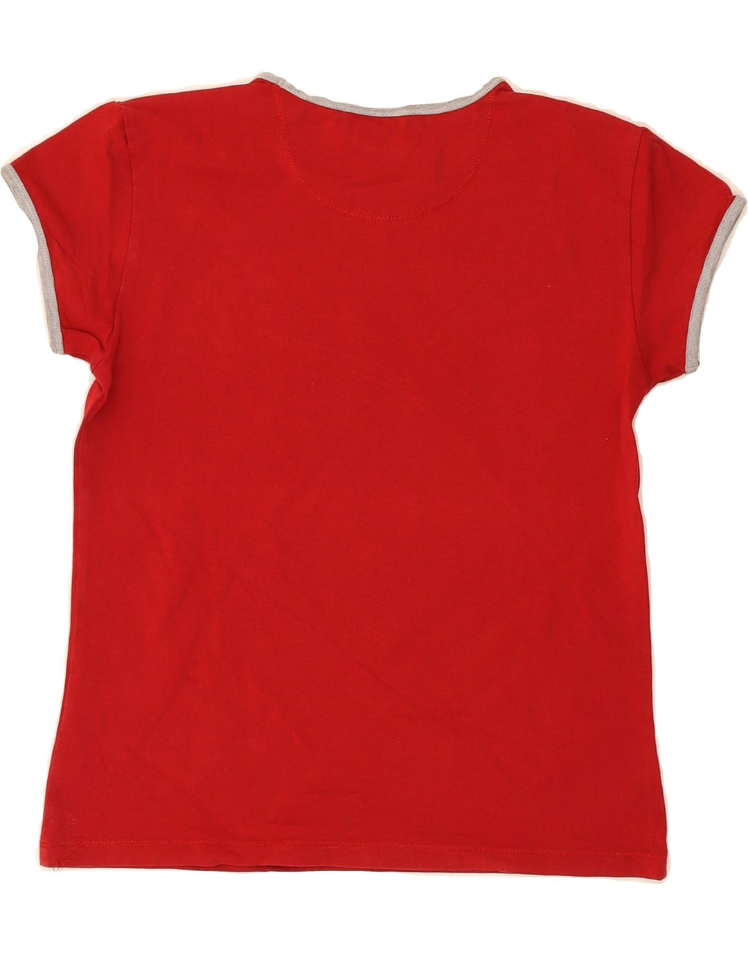 NIKE Womens Graphic T-Shirt Top UK 14/16 Medium Red Vintage Nike and Second-Hand Nike from Messina Hembry 
