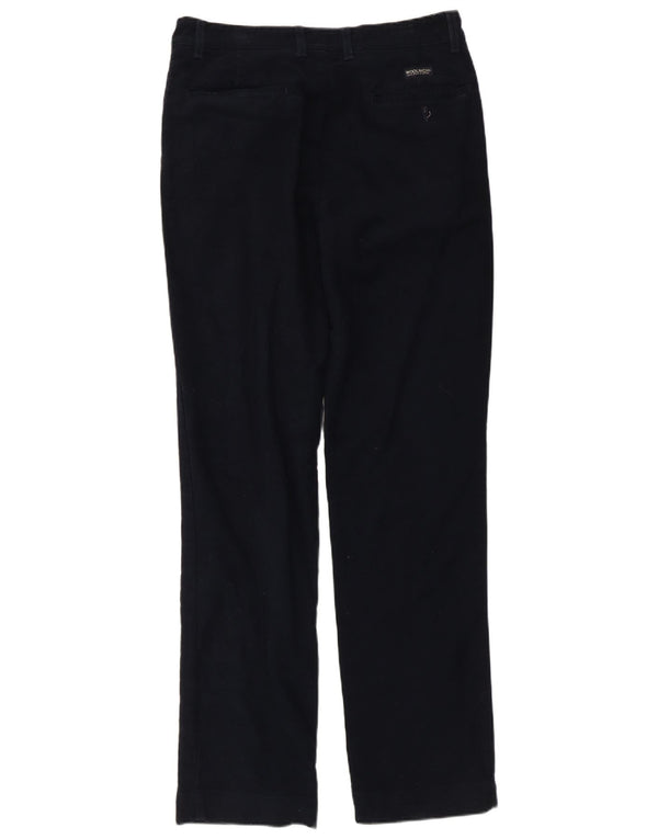 Spodnie męskie Woolrich Straight Chino W33 L33 Granatowa bawełna