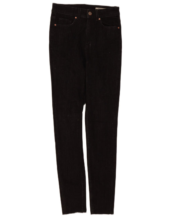 Marks & Spencer Damskie The Ivy Skinny Jeans UK 8 Small W28 L30 Czarne