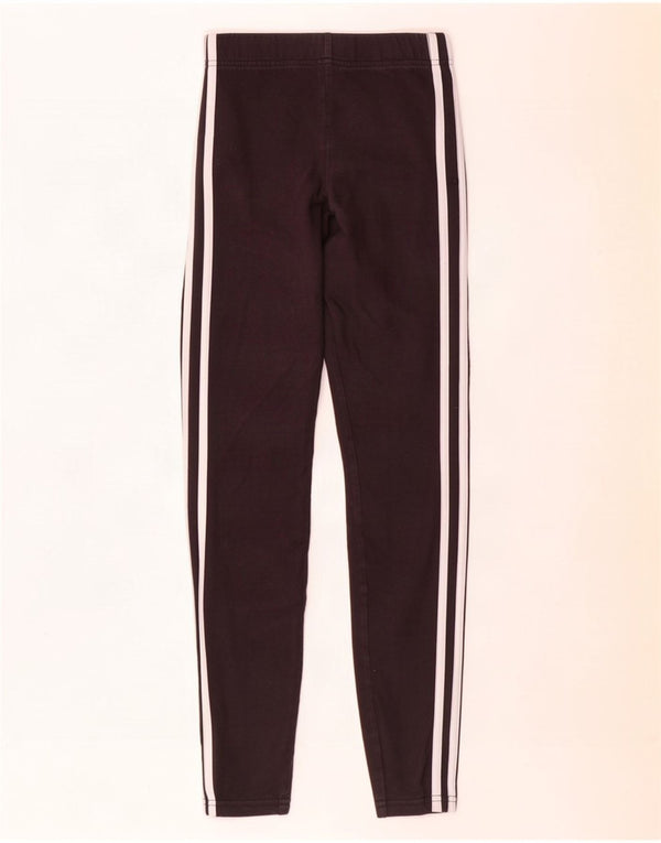 Legginsy Adidas Dziewczęce 13-14 Lat Czarne Bawełniane