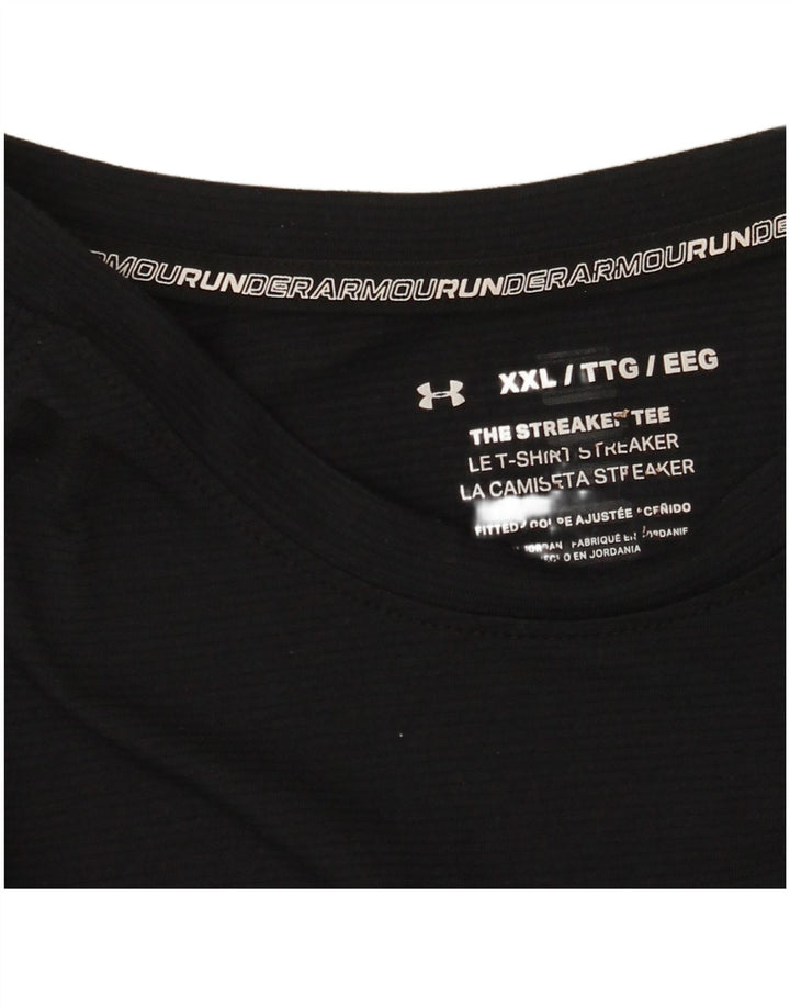 Koszulka męska Under Armour Top 2XL w kolorze czarnym