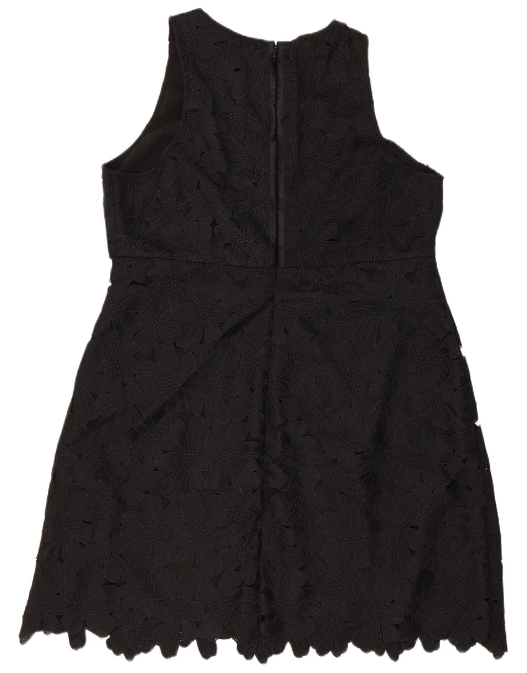 Damska sukienka płaszczowa bez rękawów Coast UK 18 XL Czarny kwiatowy poliester