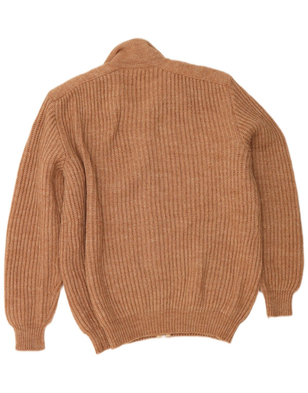 Sweter damski Donatella UK 18 XL brązowy