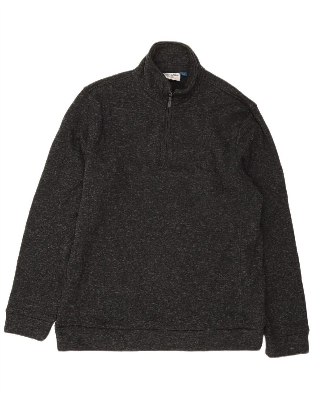 Męski sweter męski Mountain Warehouse z zamkiem błyskawicznym XL, szary, nakrapiany