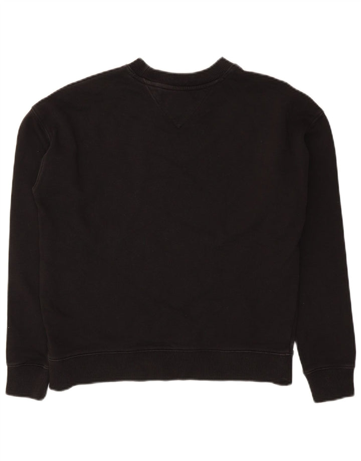 Damska bluza oversize Tommy Hilfiger Crop UK 10 Small Black