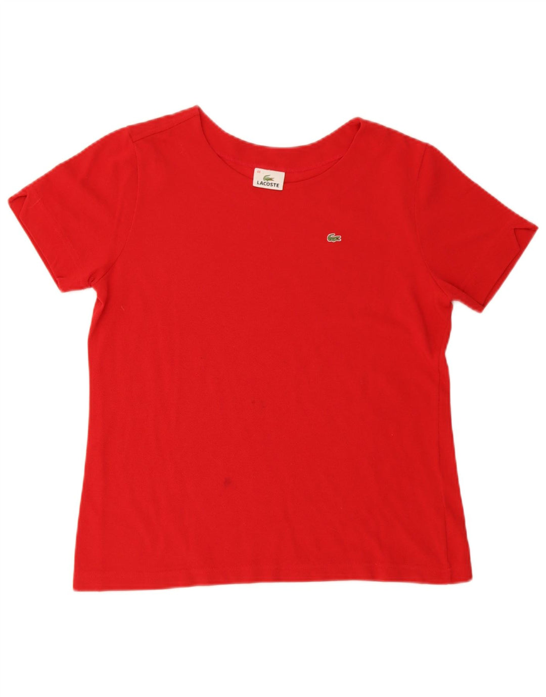 T-shirt damski LACOSTE, rozmiar 44, duży, czerwony