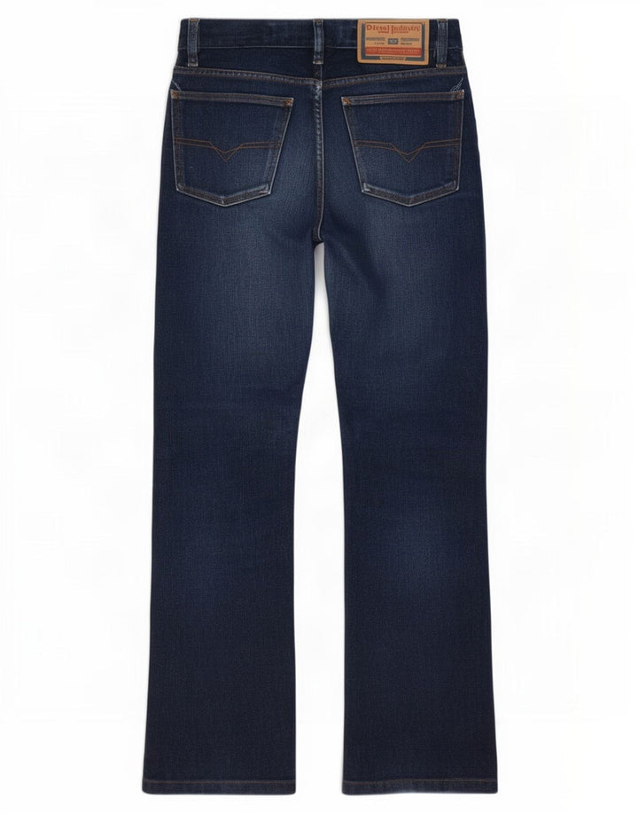 Damskie jeansy Bootcut Diesel W28 L28 Granatowe, bawełniane