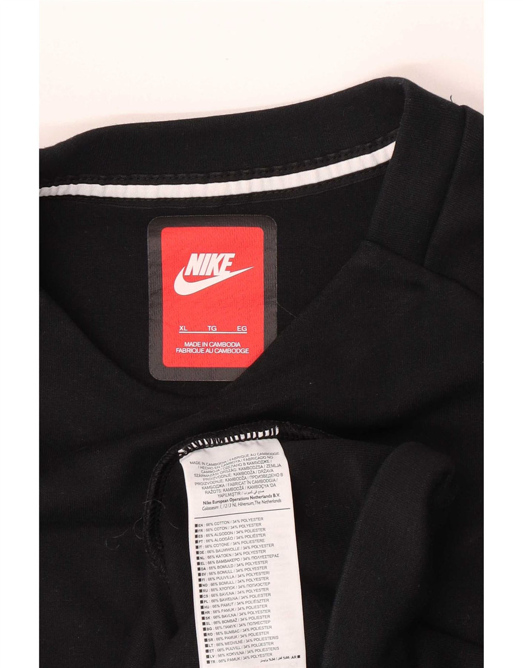 Męska bluza Nike XL, czarna, bawełniana